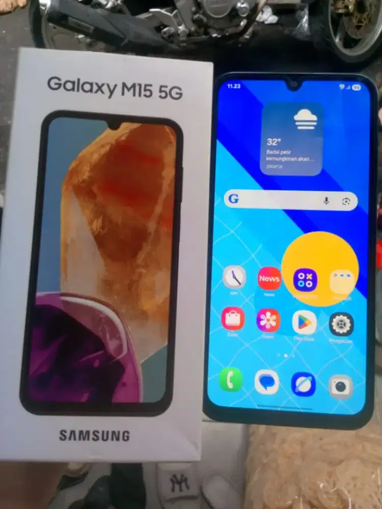 SAMSUNG M15 5G NFC RAM 6/128 FULSET