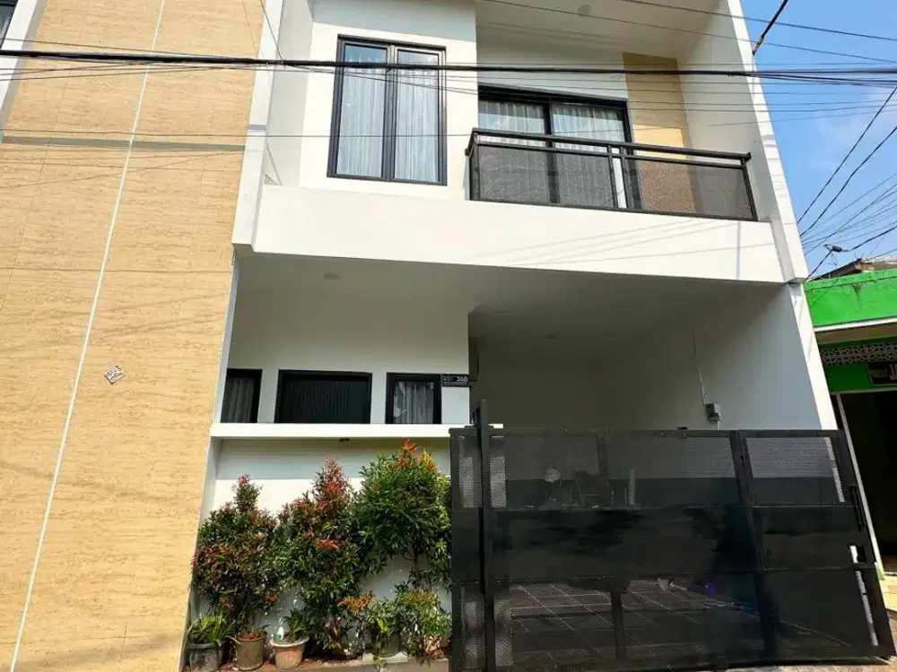 Siap Huni! Rumah 2 Lantai + Rooftop di Jakarta Selatan – Lokasi Kalibata, Harga Terjangkau