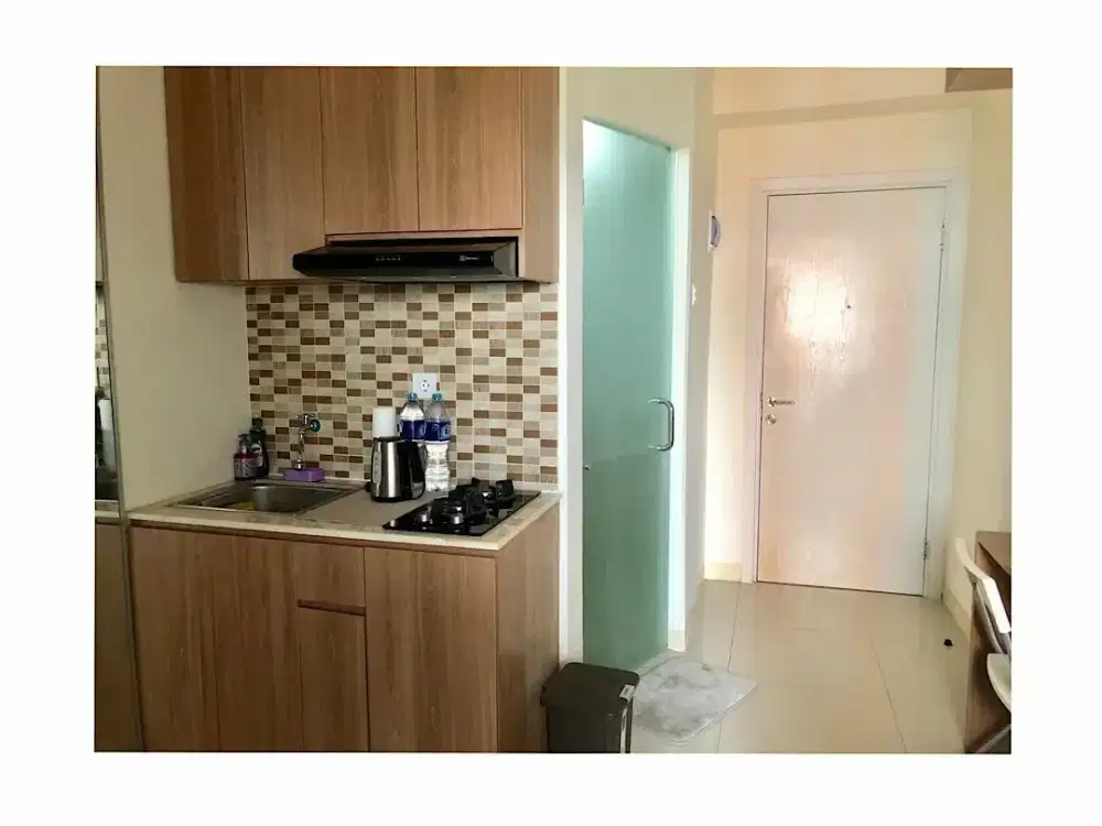 The green apartment pramuka city studio mall full furnish
