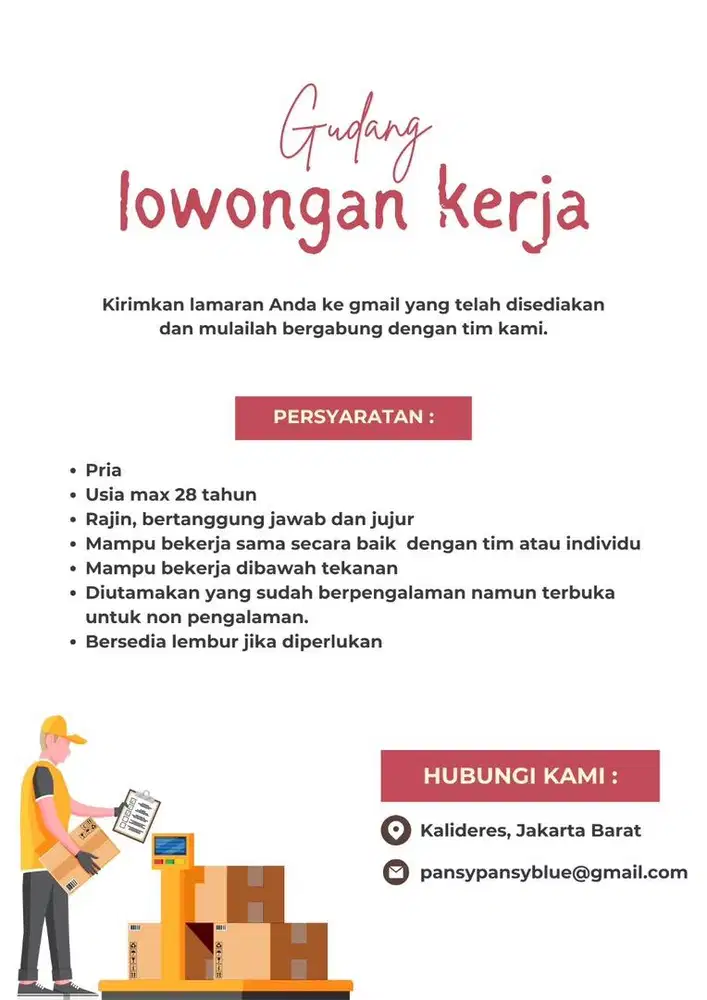 LOWONGAN PERKERJAAN