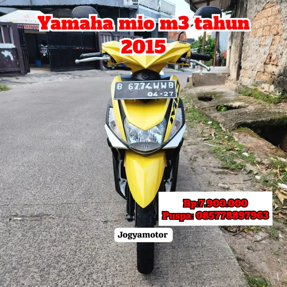 Yamaha Mio m3 tahun 2015