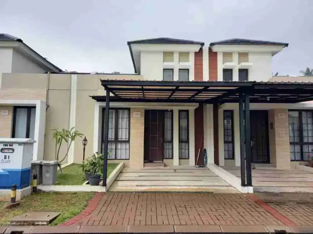 Disewakan Murah Rumah sudah kanopi di citra raya