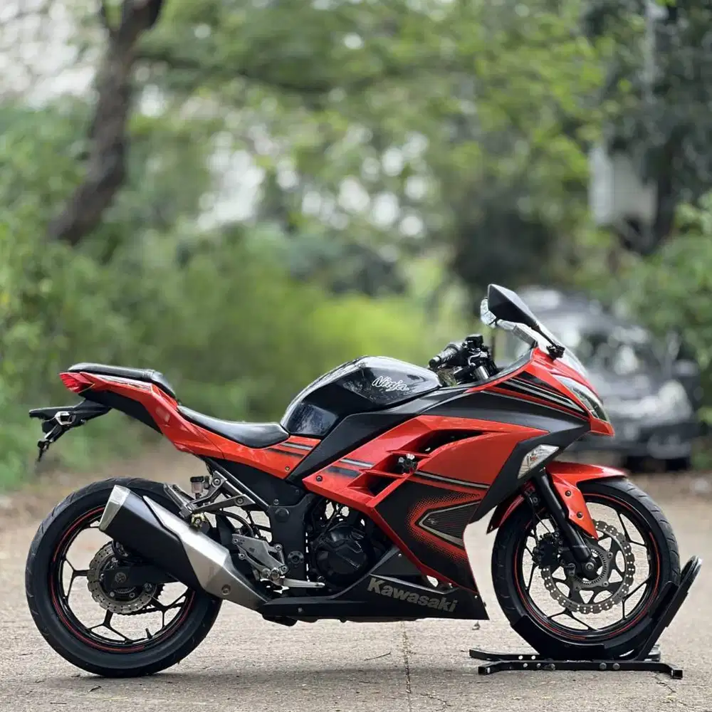 KAWASAKI NINJA 250 FI ABS ORANGE 2013 KM 18K PAJAK PANJANG FULL MULUS
