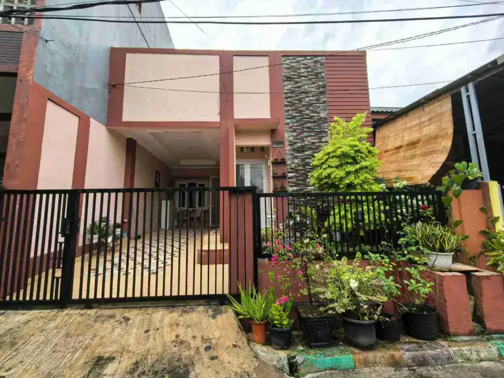 Rumah 2 lantai bumi cimanggis indah pekapuran rapi siap huni