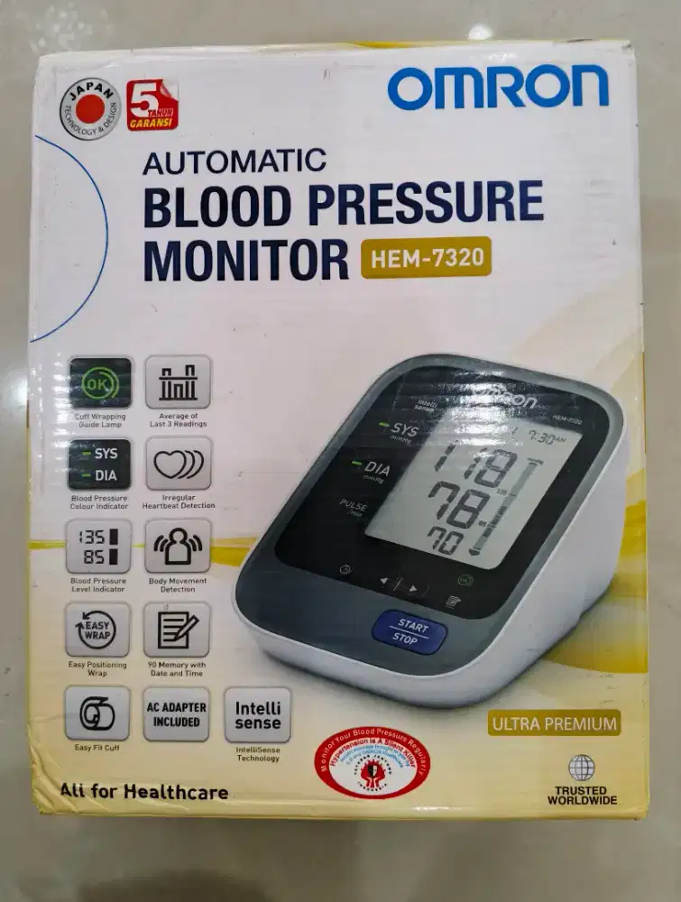 Omron Automatic Blood Pressure HEM 7320  Preloved