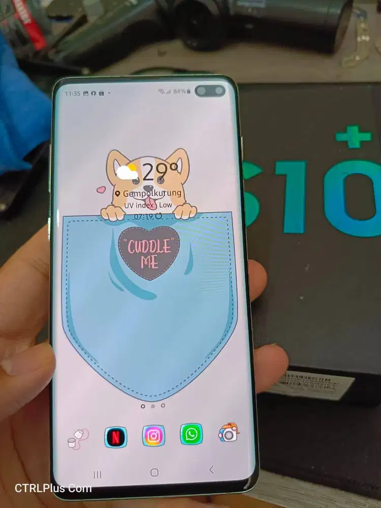 HP SAMSUNG S10+ PRISM GREEN 8/128GB SEIN