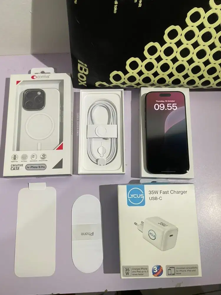 Jual Iphone 16 Pro 512 Gb Ibox Baru, hanya buka segel