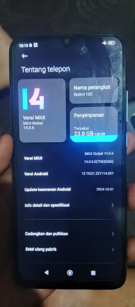 hp redmi 10c jakarta pusat