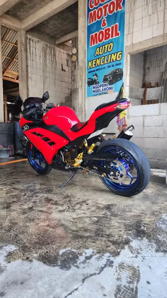 Ninja 250 merah sae