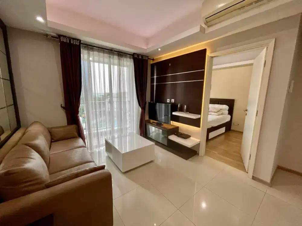 Disewakan Apartemen Casa Grande Tower Montreal 1 Bedrooms 48 M2 New Furnish Jakarta Selatan