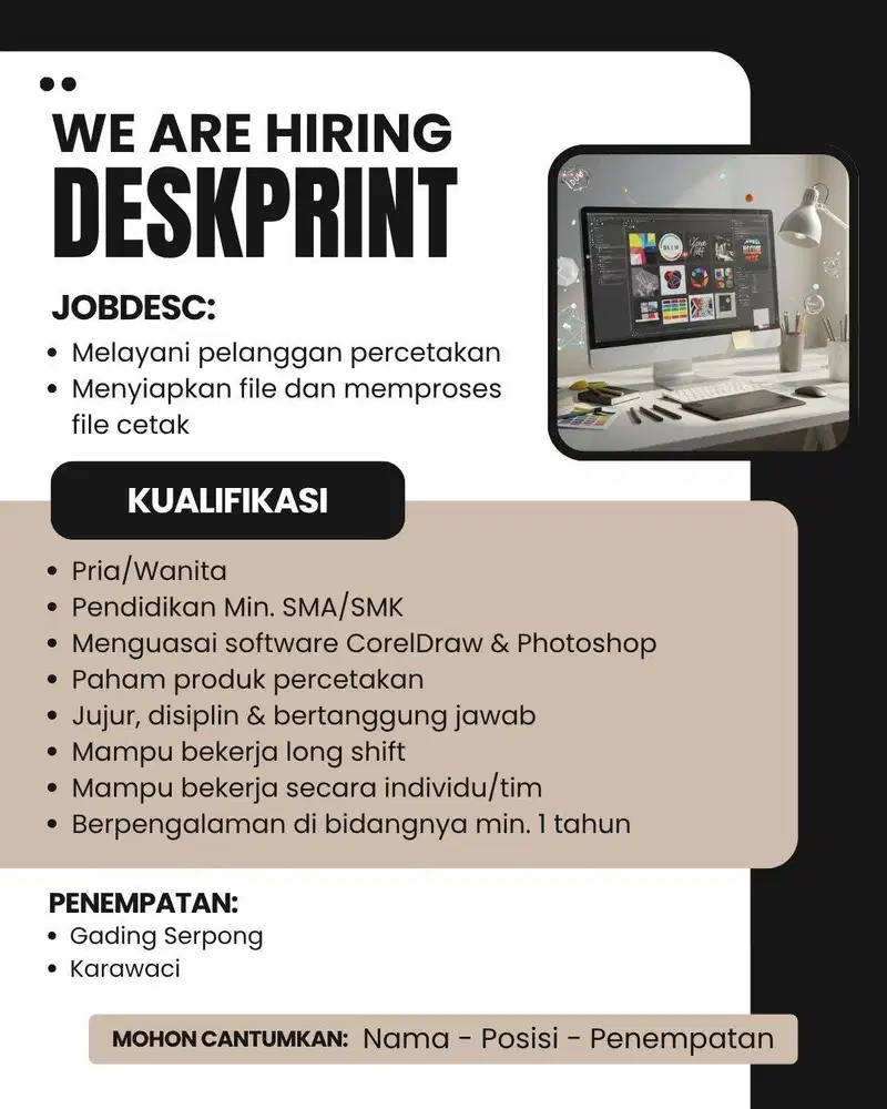 Deskprint Digital Printing