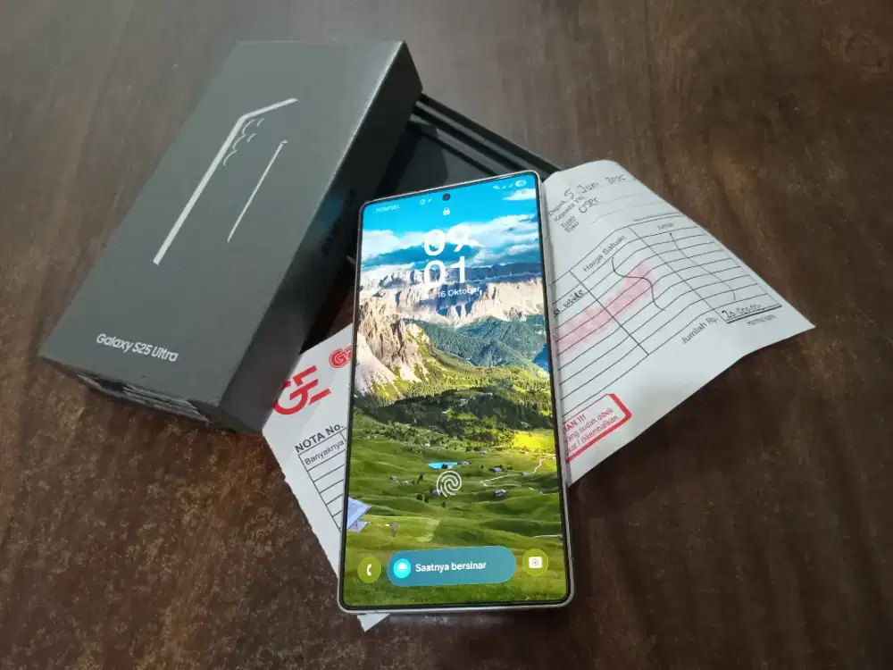 Samsung S25 Ultra 12/256GB Fullset Mulus Garansi Panjang