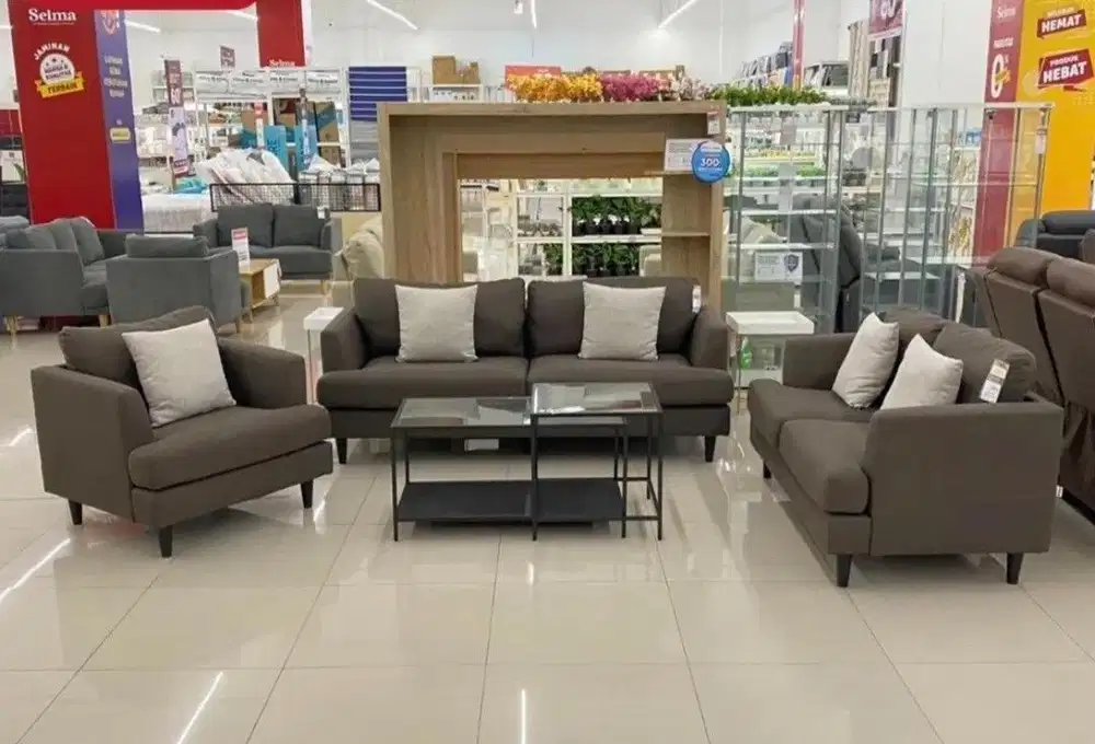 KREDIT MURAH SET SOFA RUANG TAMU