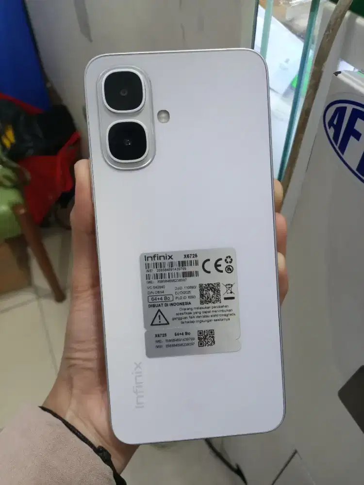 Infinix smart 10 4/64 like new baru seminggu