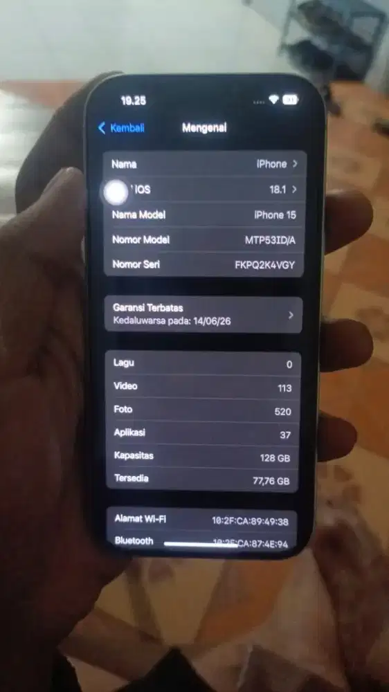 Iphone 15 128 Ibox