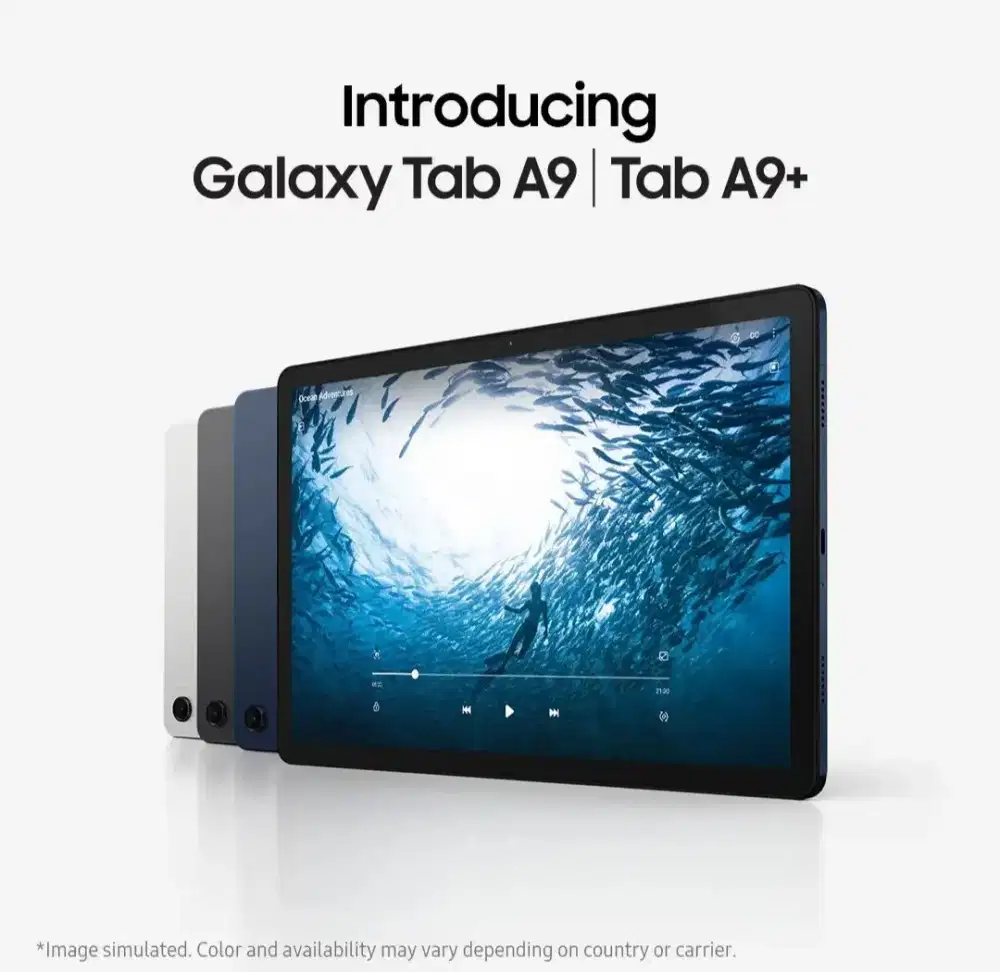 Samsung TAB A9 (NEW RESMI) COD Free & Cicilan mulai 193rbuan/Bulan