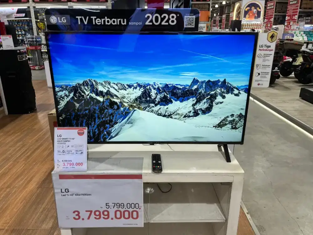 LG Led Smart TV 43 43ur7500psc Bisa Dicicil Pake Aein Fat
