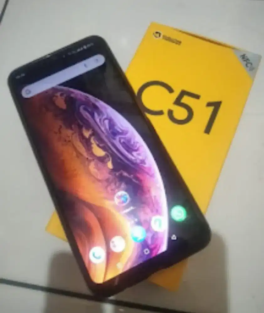 Realme c51 ram5/64 fullset 90%