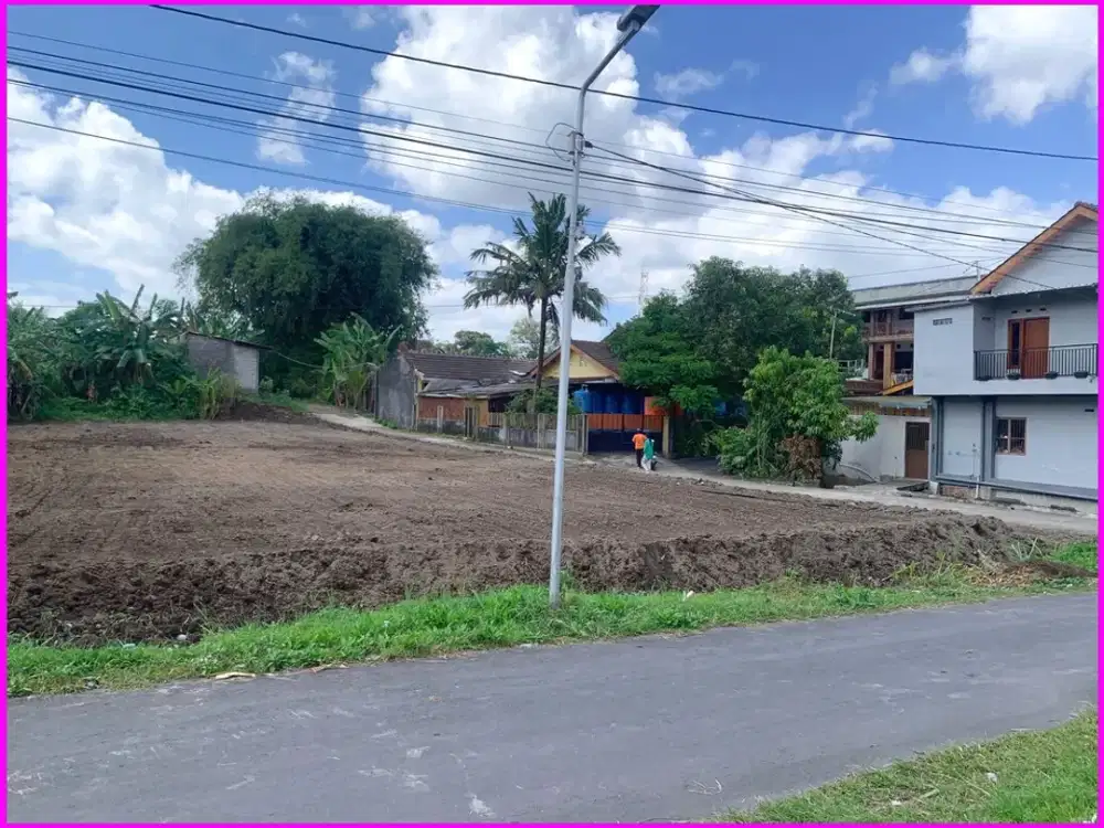 Jl. Plumbon-Ngalangan, Tanah Jogja Cocok Kuntu Villa Dekat Kampus UII