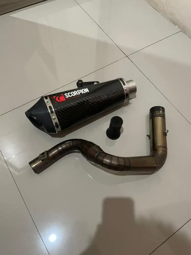 Knalpot scorpion original ktm duke