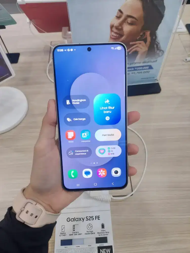 Samsung S25FE 5G Baru !! Free Gift FIT 3 Bisa cicilan 0%