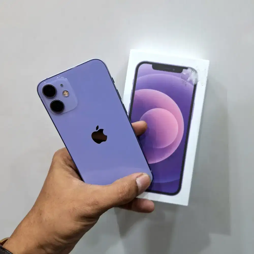 iPhone 12 Mini 128gb inter imei no blokir fullset no minus