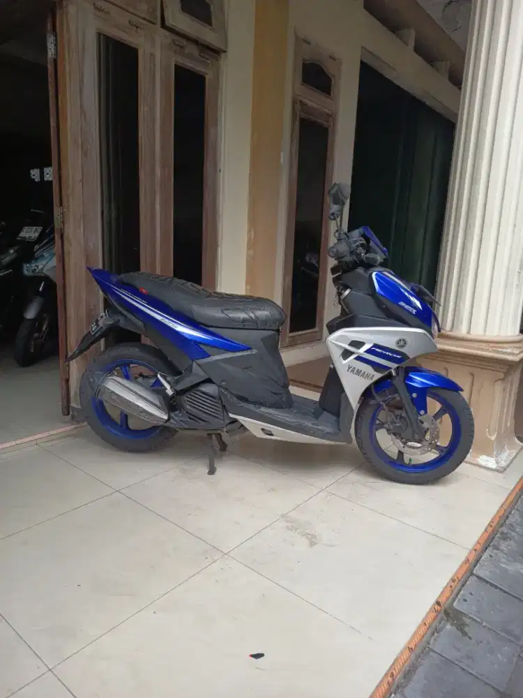 Aerox 125 biru 2016 gbm bisa tunai atau kredit