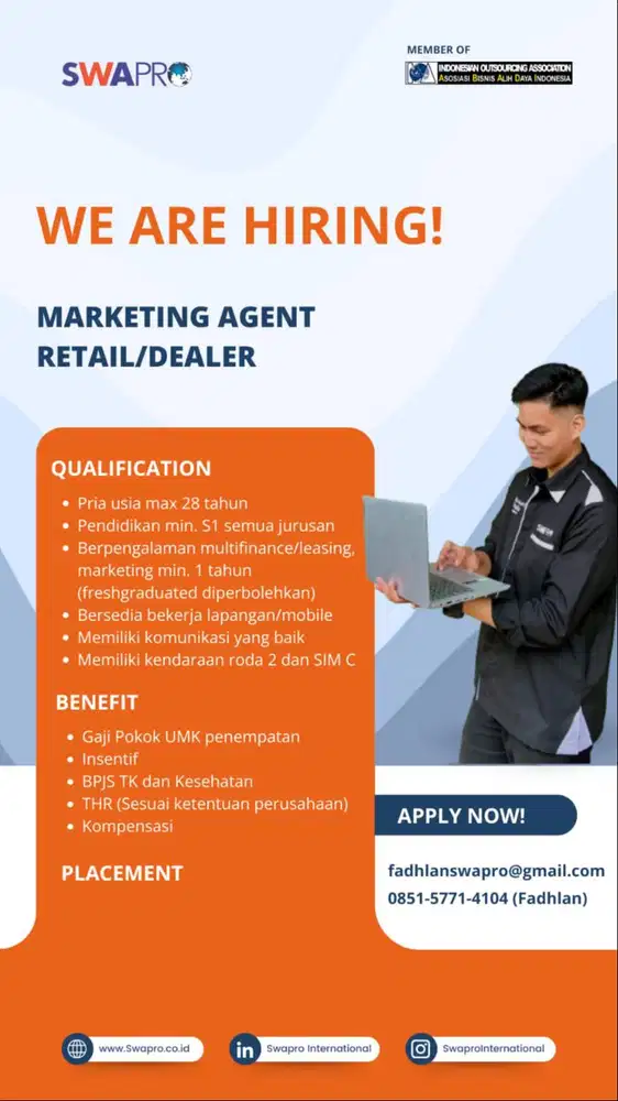 JOB FAIR OLX / SALES MARKETING