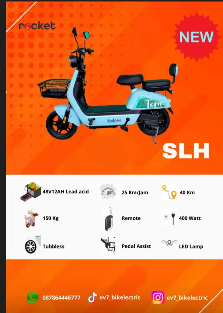 E-bike rocket Tora slh