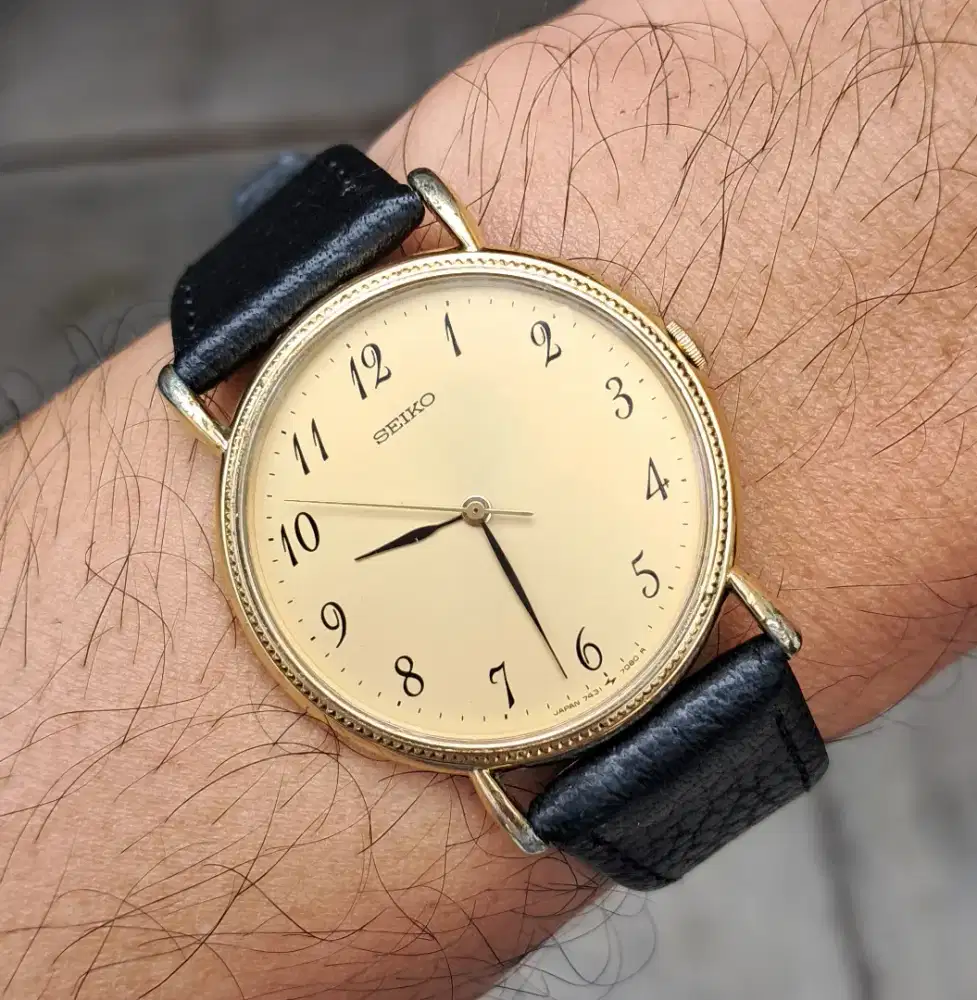 Seiko dresswatch numeric index