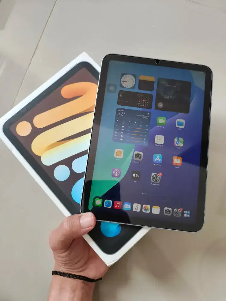 Ipad mini 7 256gb like new garansi panjang
