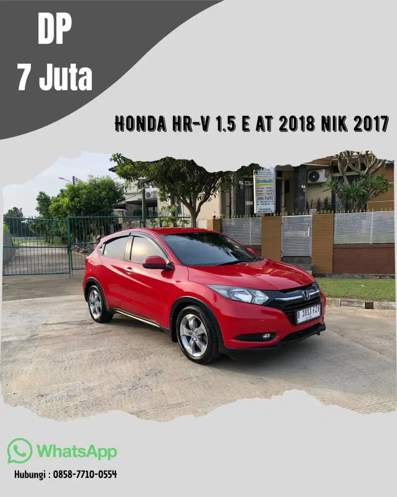 TERMURAH Honda HR-V E 2018