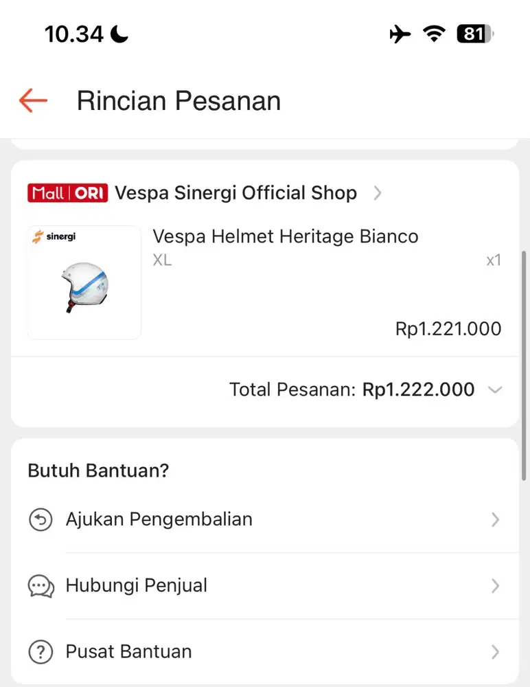 Helm vespa heritage bianco