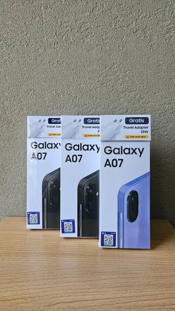 Samsung A07 RAM 8+8|256GB (SEGEL BOX RESMI) Cicilan mulai 142rbu/Bulan