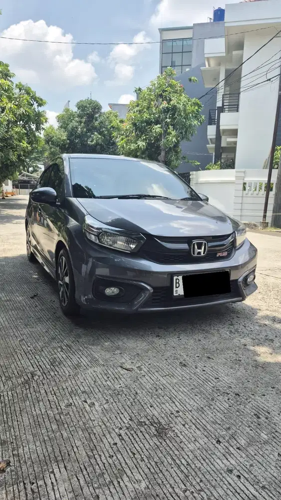 Honda Brio RS 2021 A/T Abu Grey Bensin