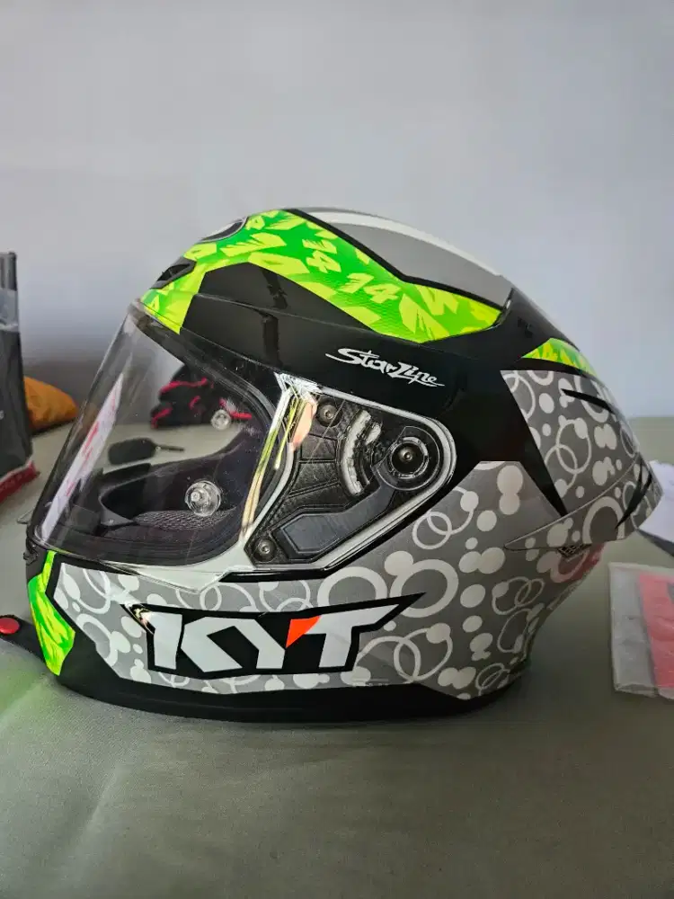 Helm KYT TT Course Replika Tony Arbolino, SIZE (L)
