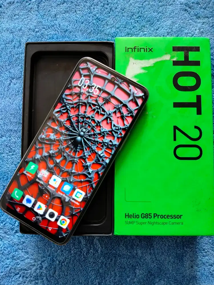 infinix hot 20 8/128 fullset wifi only