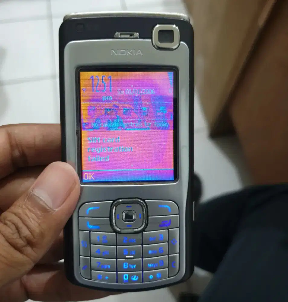Nokia N70 kondisi Hidup Murah