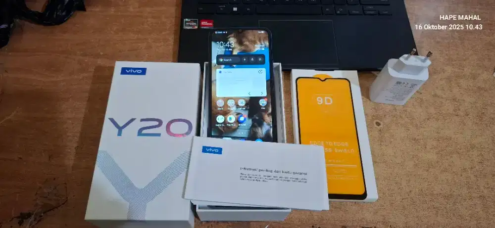 Vivo Y20 pemakaian normal + BONUS TWS Baru Soundcore R50i NC