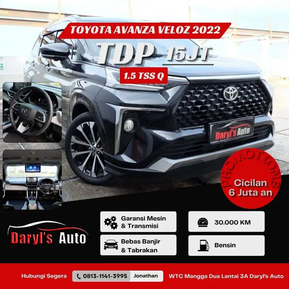 Toyota Avanza Veloz Q TSS 2022 1.5 Last Editon