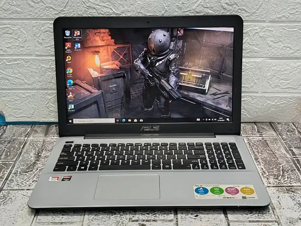 Asus X555B AMD A9-9420 RADEON R5 RAM 4GB SSD 128GB HDD 1TB Fullset
