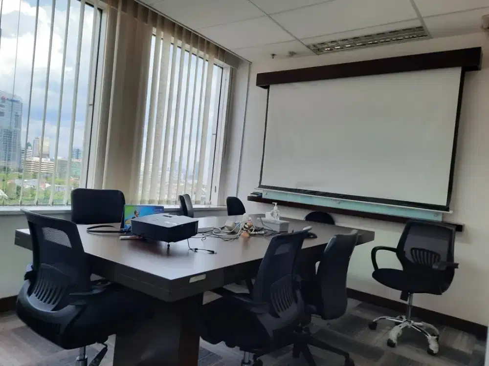 SEWA KANTOR DI JAKARTA SELATAN KUNINGAN 187M2 FURNISHED 165K NEGO