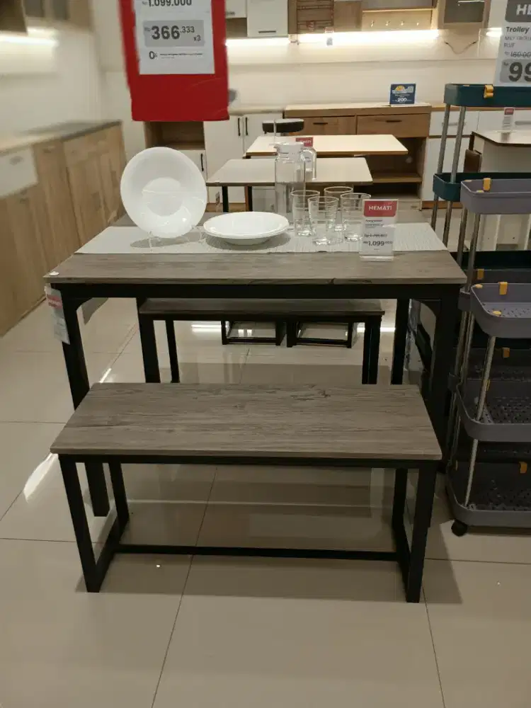 Obral murah meja makan set