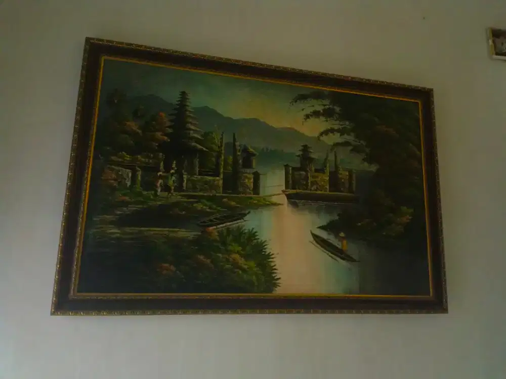Lukisan danau Bali