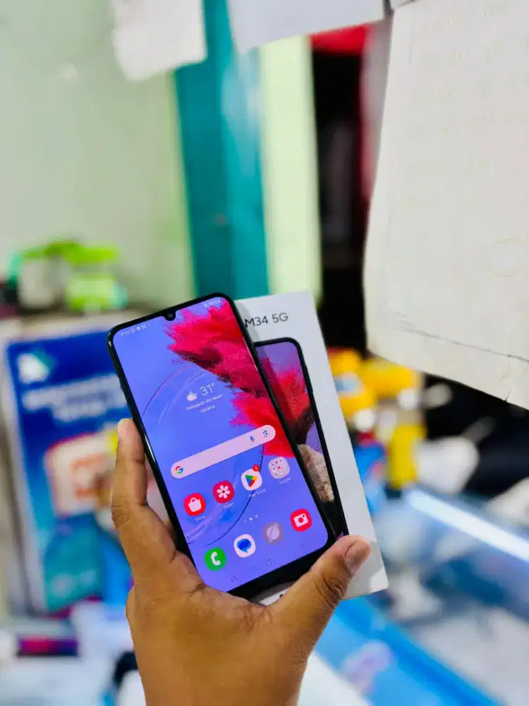 Samsung m34 5g 8/128 Lengkap