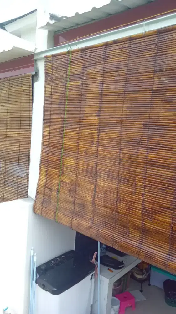 Tirai Bambu 3 x 2 meter