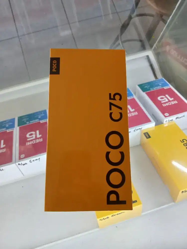 Poco C75 NFC 8/256 New garansi resmi TAM 15 bulan