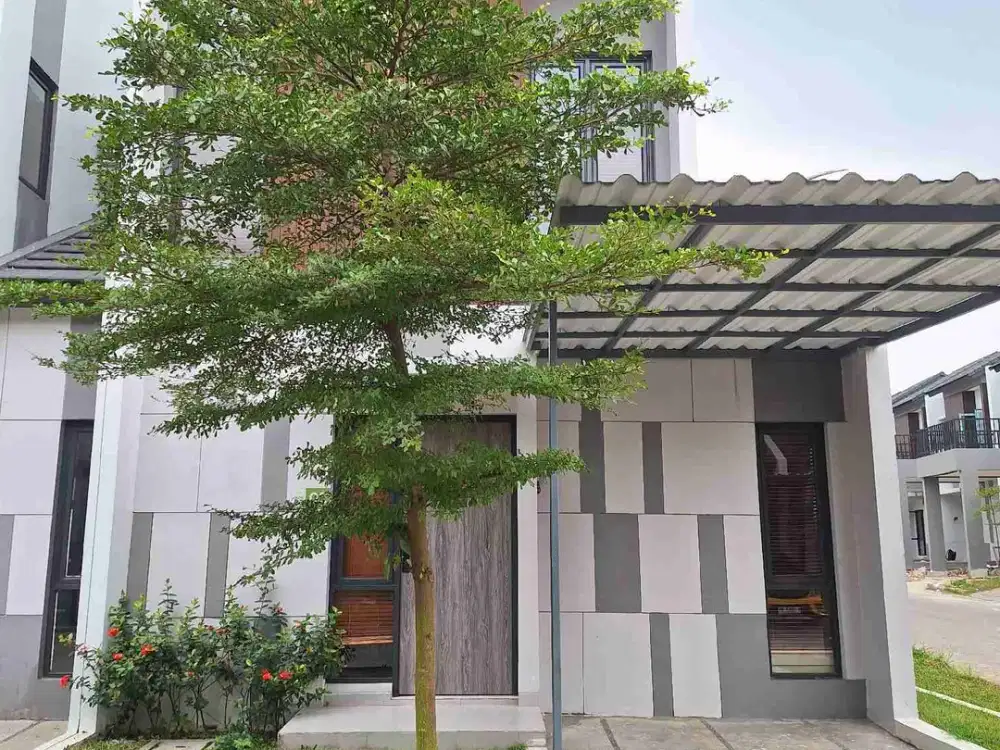 Rumah Milenial 2 Lantai 3KT Free DP 0% dan Free AC 5jt langsung proses akad