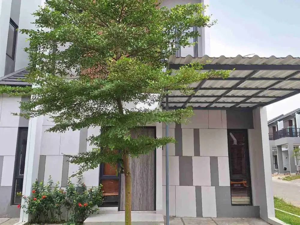 Rumah Gen Z dijual 2 Lantai 3KT Free DP 0% dan Free AC Bebas Banjir Lokasi Strategis dekat tol