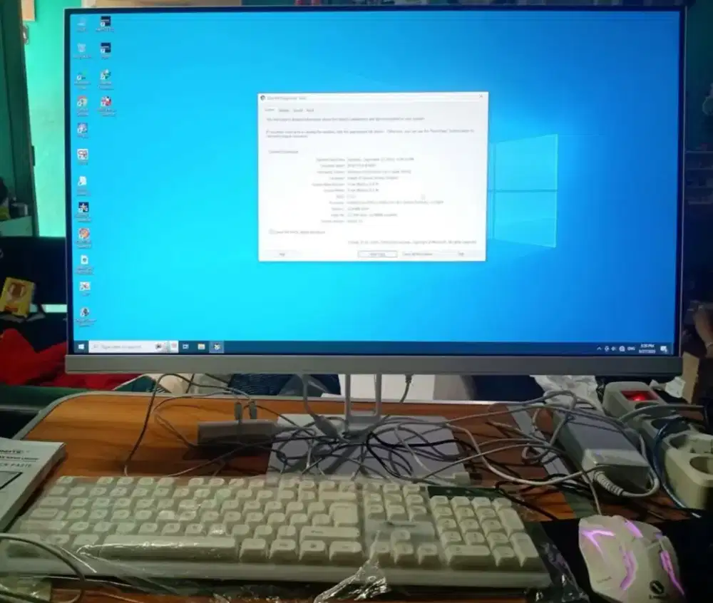 Komputer PC ALL IN ONE 27Inch i5 Ram 16Gb 256Gb Super Mulus Lengkap